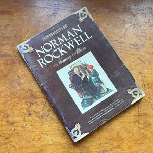 Norman Rockwell Memory Album Samstag Abend Post Album Band 1 Nr. 1 The Best of Norman Rockwell Kunst. Vintage Coca Cola Budweiser Werbung