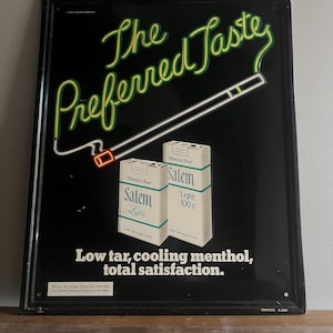 Poster: Salem Lights Cigarettes 50"x36