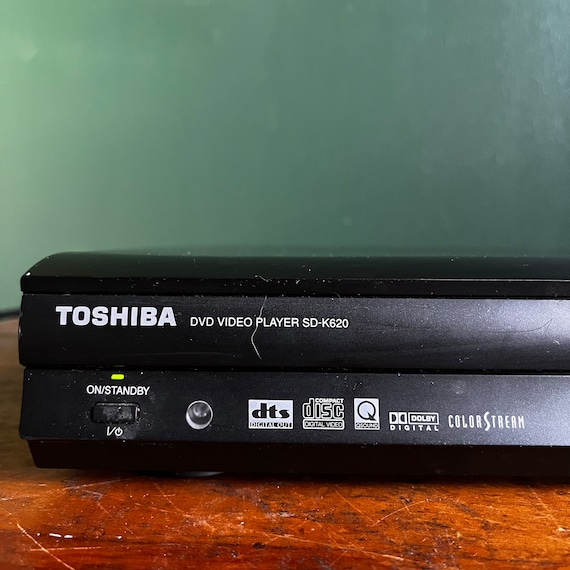 Vintage Black Toshiba DVD Player. Model Sd-k620ku - Etsy