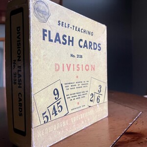 Tarjetas didácticas de la División Kenworthy de 1948. Ayuda didáctica. Proyectos de manualidades. Proyectos de arte para scrapbooking.
