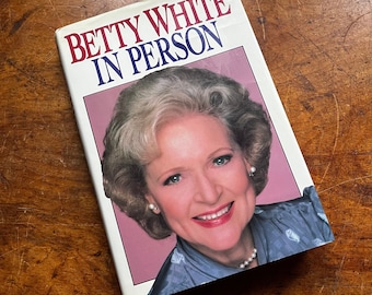 Vintage 1987 First Edition Betty White Book. 1987. HC with DJ. The Golden Girls