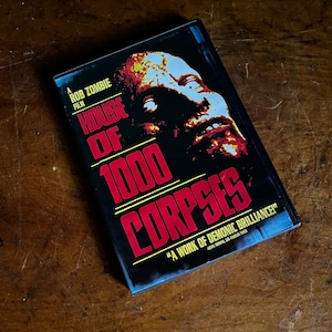 Vintage Haus der 1000 Leichen DVD. Rob-Zombie. 2002 Film Y2K Film