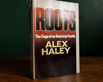Vintage First Book Club Edition Alex Haley’s Roots. Fair Condition. Collectible Book. Hardcover Book. Historical Book. Ironboundvintage