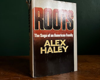Vintage First Book Club Edition Alex Haley’s Roots. Fair Condition. Collectible Book. Hardcover Book. Historical Book. Ironboundvintage