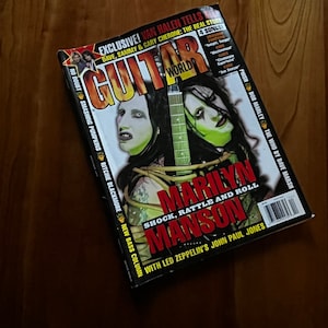Vintage December 1996 Guitar World Magazine.