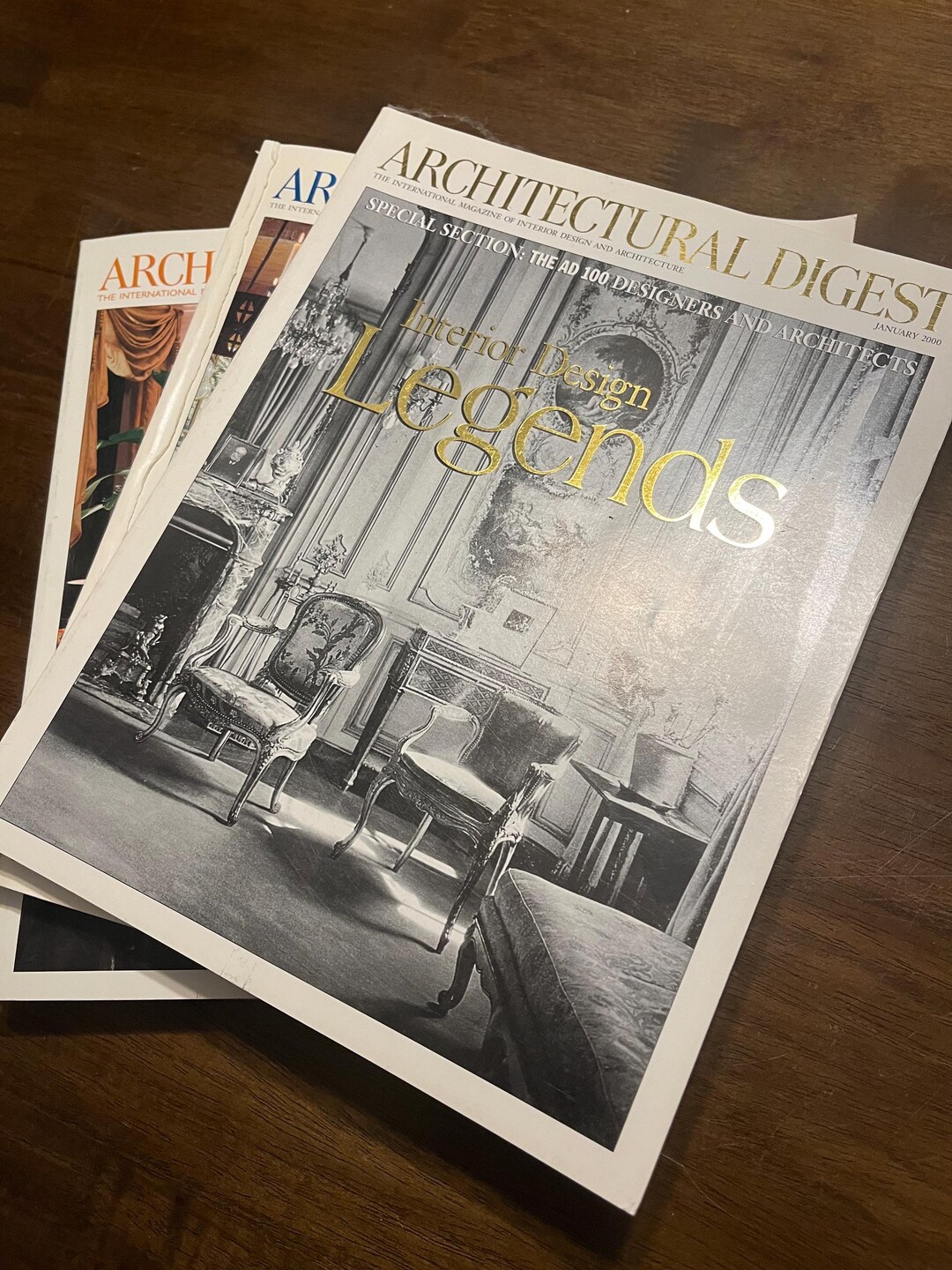 Vintage Architectural Digest Magazines 2000 2001 - Etsy
