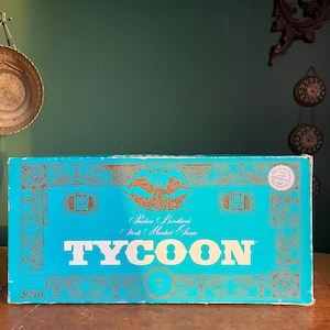 Vintage 1966 Tycoon Board Game 1960s Board Game Night
