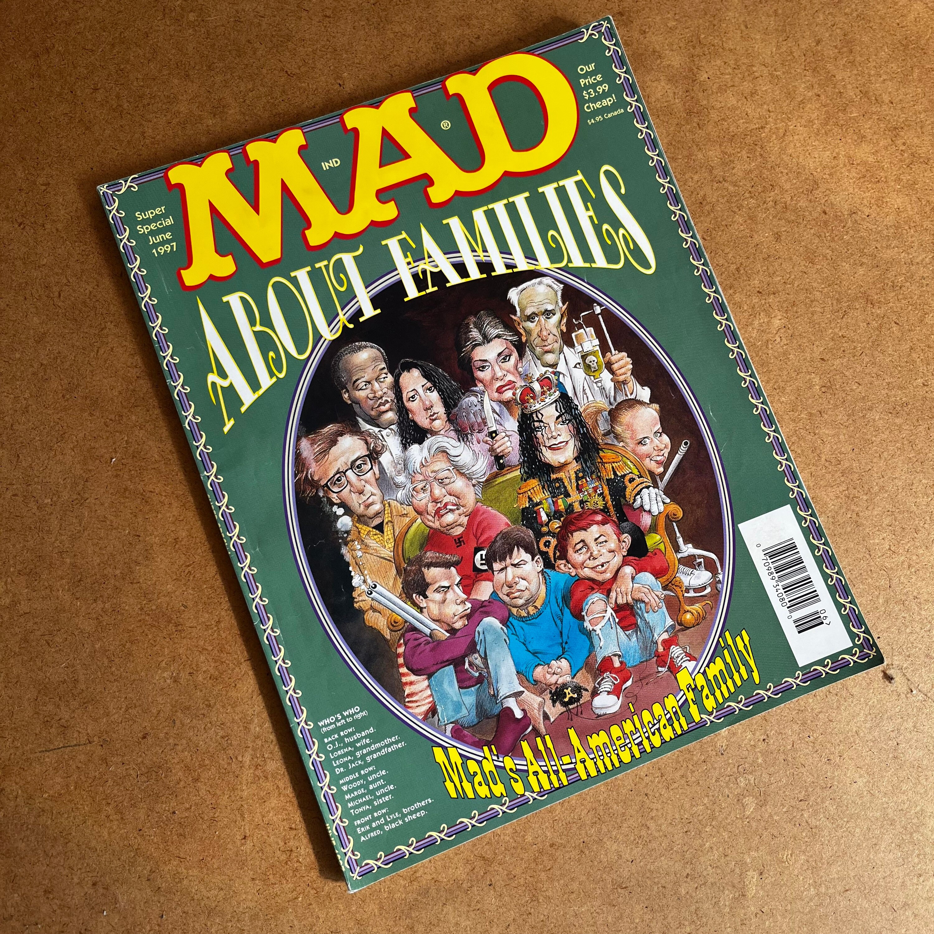 MAD アメリカ雑誌　洋書　DCコミック　90s Vintage 1997 1998 1999 Mad Magazine Super Special
