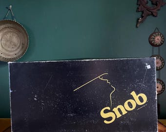 Vintage SNOB Fantasy Shopping Spree Board Game Helene Fox 1983 Complete Trump Tower