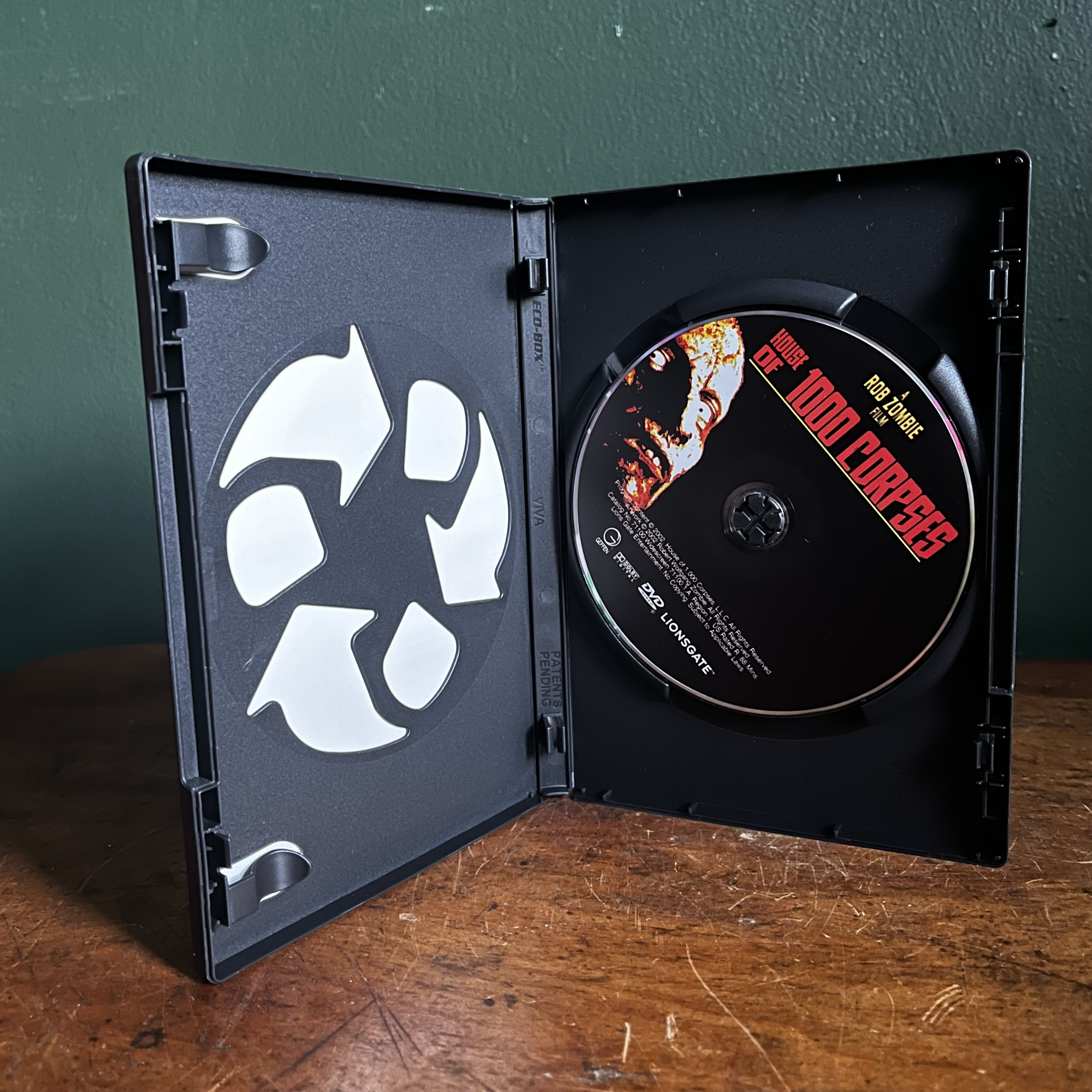 Vintage House of 1000 Corpses DVD. Rob Zombie. 2002 Movie