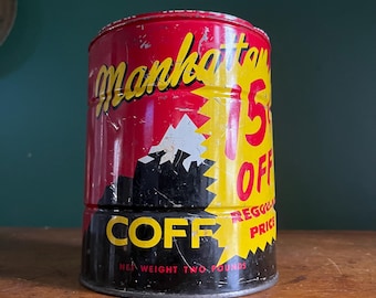 ヴィンテージ マックスウェルハウス コーヒー缶 - 空 2ポンド (32