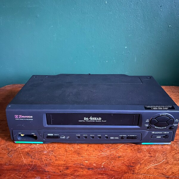 Emerson Vcr Player Etsy