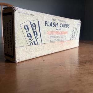 Tarjetas didácticas de suma y resta Kenworthy de 1948. Ayuda didáctica. Proyectos de manualidades. Proyectos de arte con álbumes de recortes.