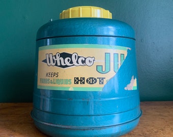 Vintage Whelco Jug. Hot and Cold Liquids. Camping Roadtrip Thermos Cooler Tailgating