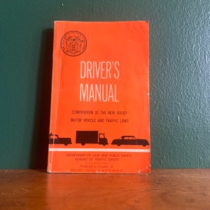 Vintage 1956 New Jersey Driver’s Manual
