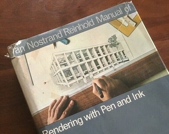 Van Nostrand Reinhold Manual of Rendering with Pen and Ink. by Robert W. Gil. 1973