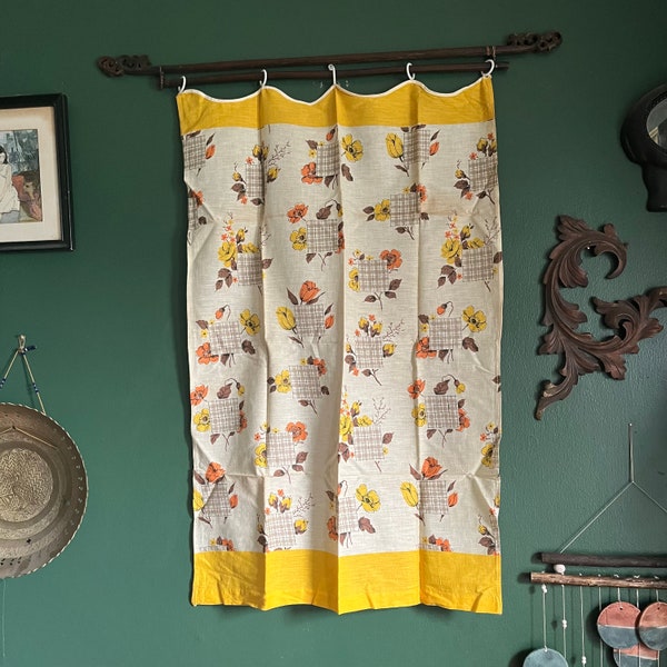 Retro Kitchen Curtains Etsy