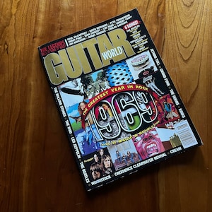 Vintage June 1999 Guitar World Magazine.