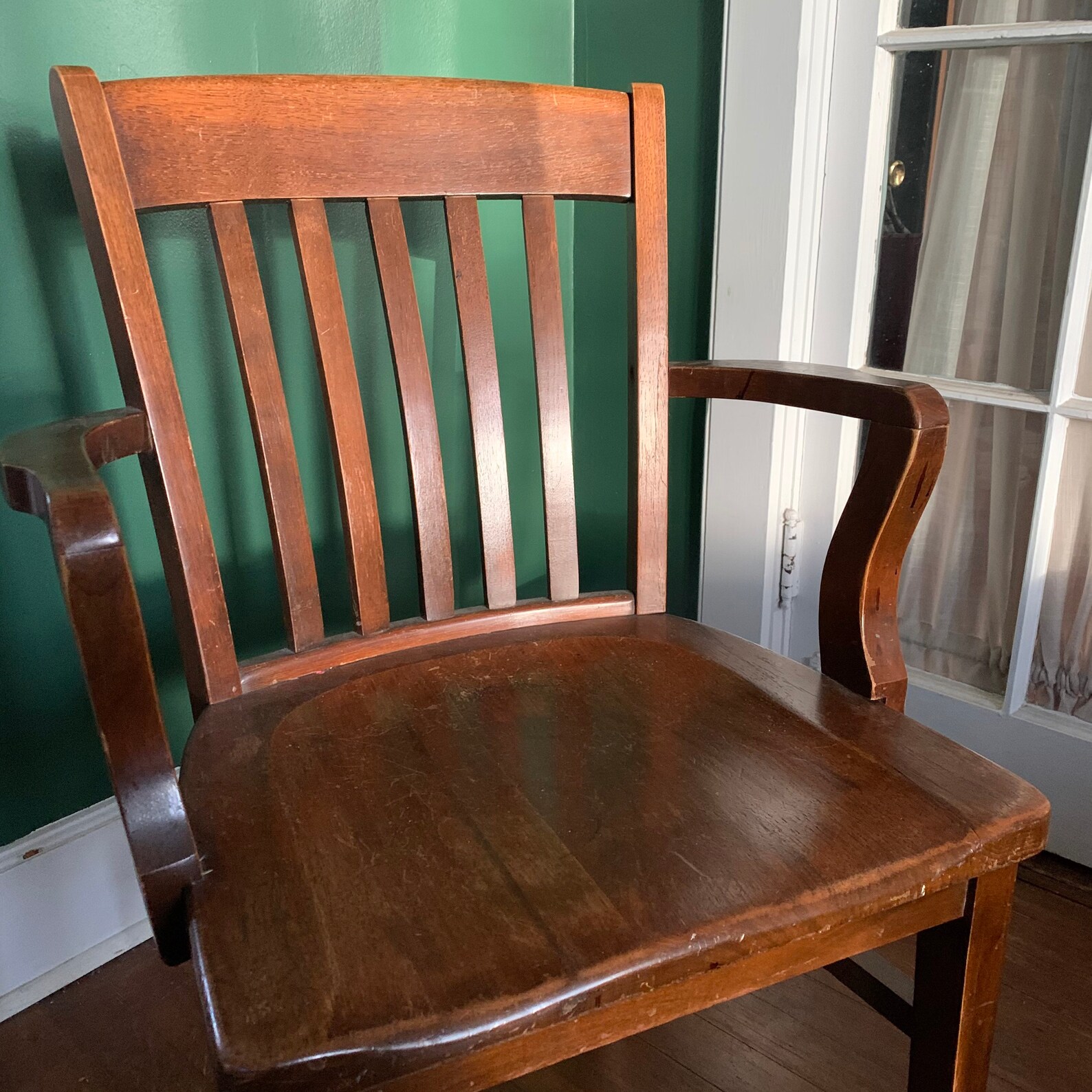 Vintage Murphy Chair Company Wooden Office Bankers Chair | Etsy