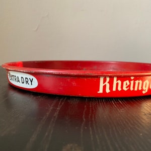 Vintage Rheingold Extra Dry Lager Beer Metal Tray. Liebmann Breweries. Brooklyn, NY. Orange, NJ. image 4