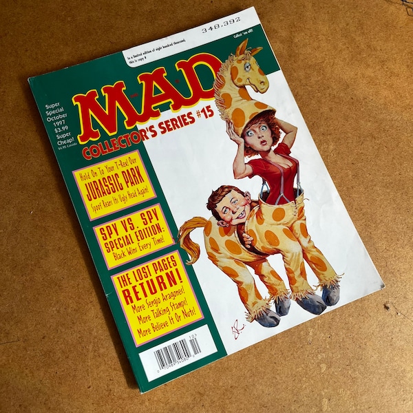 Vintage 1997 1998 1999 Mad Magazine Super Special Collector’s Series. Alfred E Neuman. Comics. 1990s Magazines.