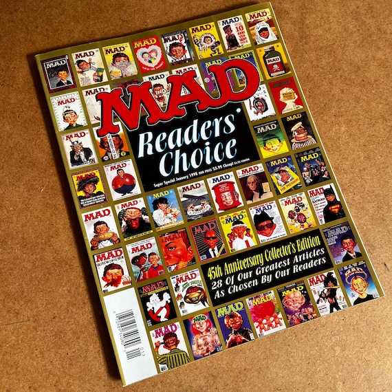 MAD アメリカ雑誌　洋書　DCコミック　90s 1965 MAD Magazine #96 FVF 7.0 Alfred E Neuman Middle of the