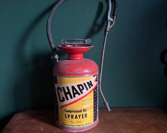 Vintage Chapin Compressed Air Sprayer No. 115 - Batavia NY TV Movie Prop