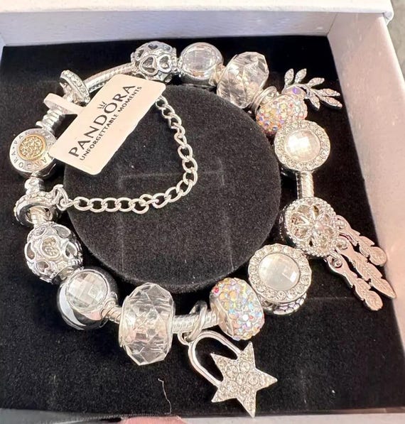 PANDORA Signature Bracelet With “SPIRITUAL DREAMCATCHER” Charms