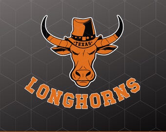 Longhorns SVG: Texas Football Team Design (Digital File)