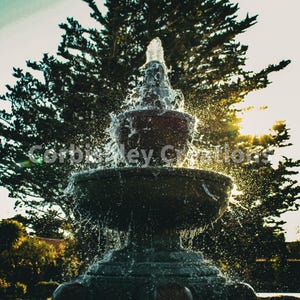 Carmel Mission Fountain