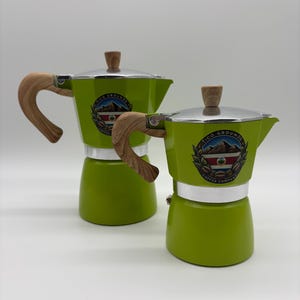 Moka Pot, machine à expresso sur la cuisinière (300 ml) (150 ml)