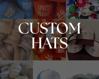 Gorras de camionero personalizadas / Gorras de camionero de la marca Otto / Gorras divertidas personalizadas / Gorras de camionero personalizadas para despedidas de soltera / Gorras personalizadas para bodas / Gorras de novia