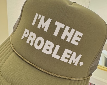 Cappello da camionista Im the Problem / Cappello Morgan Wallen / Cappello con toppa Im the Problem