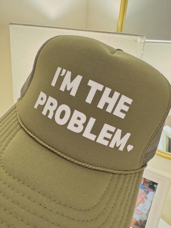 Im the Problem Trucker Hat | Morgan Wallen Hat | Im the Problem Patch Hat