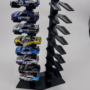 1/64th Diecast Bookshelf Display Stand 8 Tier