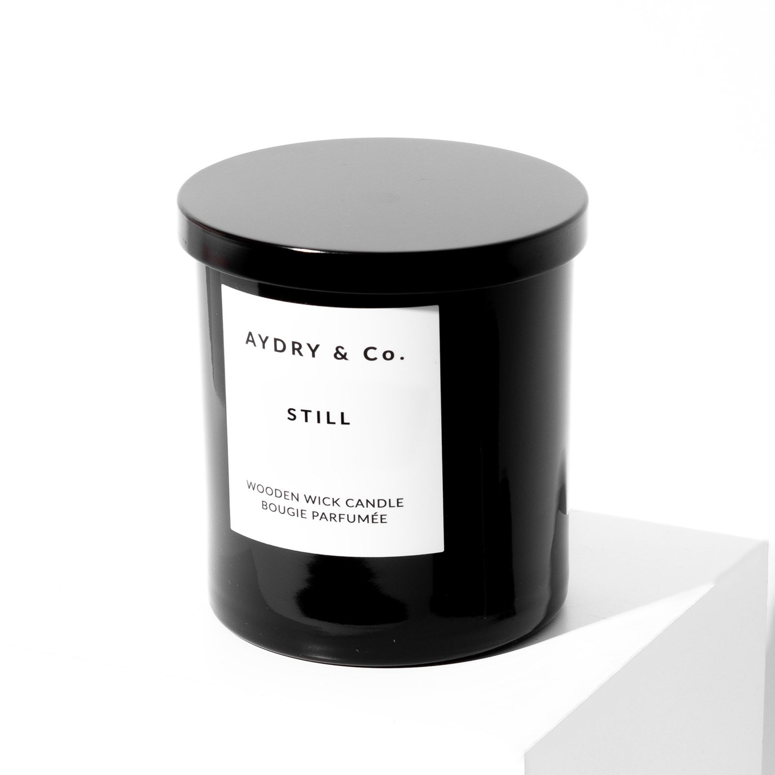 Still Candle Wooden Wick Candle Hinoki Scented Candle Etsy