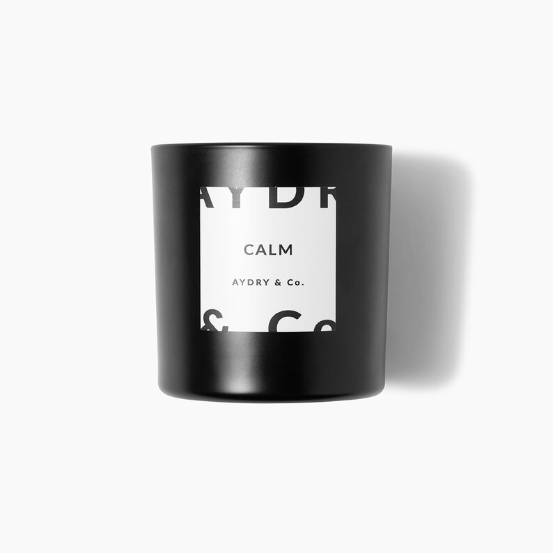 Wooden Wick Candle Calm Scented Calm Candle Soywax Candle Fresh Clean Lavender Candle Calming Aromatherapy Fragrance For Home Spa Gifting image 1