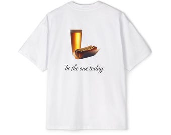 T-shirt épais surdimensionné pour homme