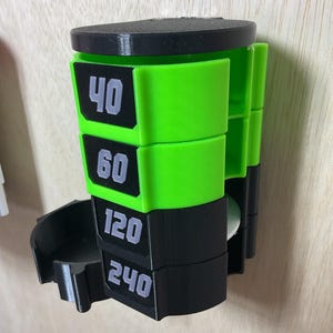 Soporte giratorio para discos de lijado de 3, 5 o 6 pulgadas - Capacidad para 25 a 50 hojas imagen 17