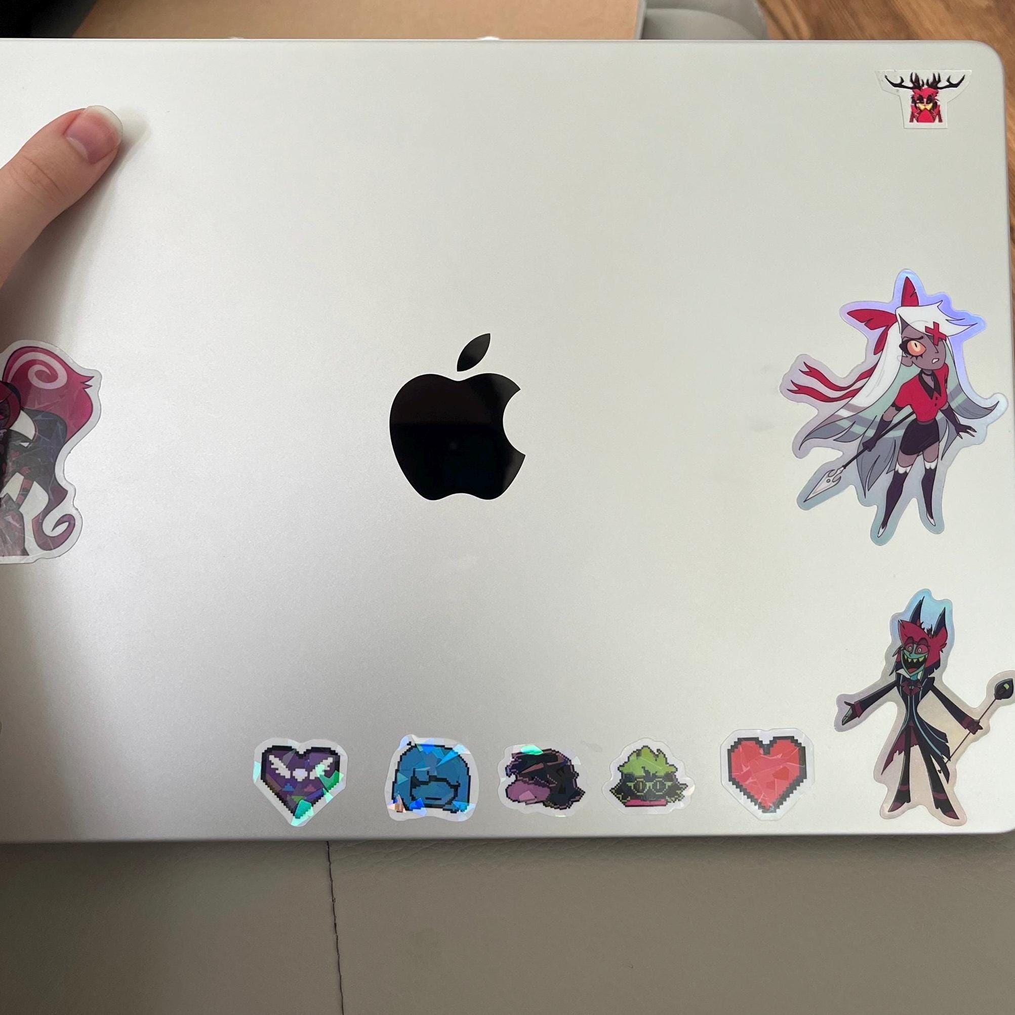 Deltarune Sticker Pack! 10 Unique 1-inch Holographic Vinyl Stickers ...