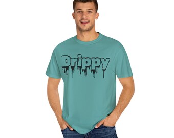 Drippy Unisex Garment-Dyed Adult T-shirt