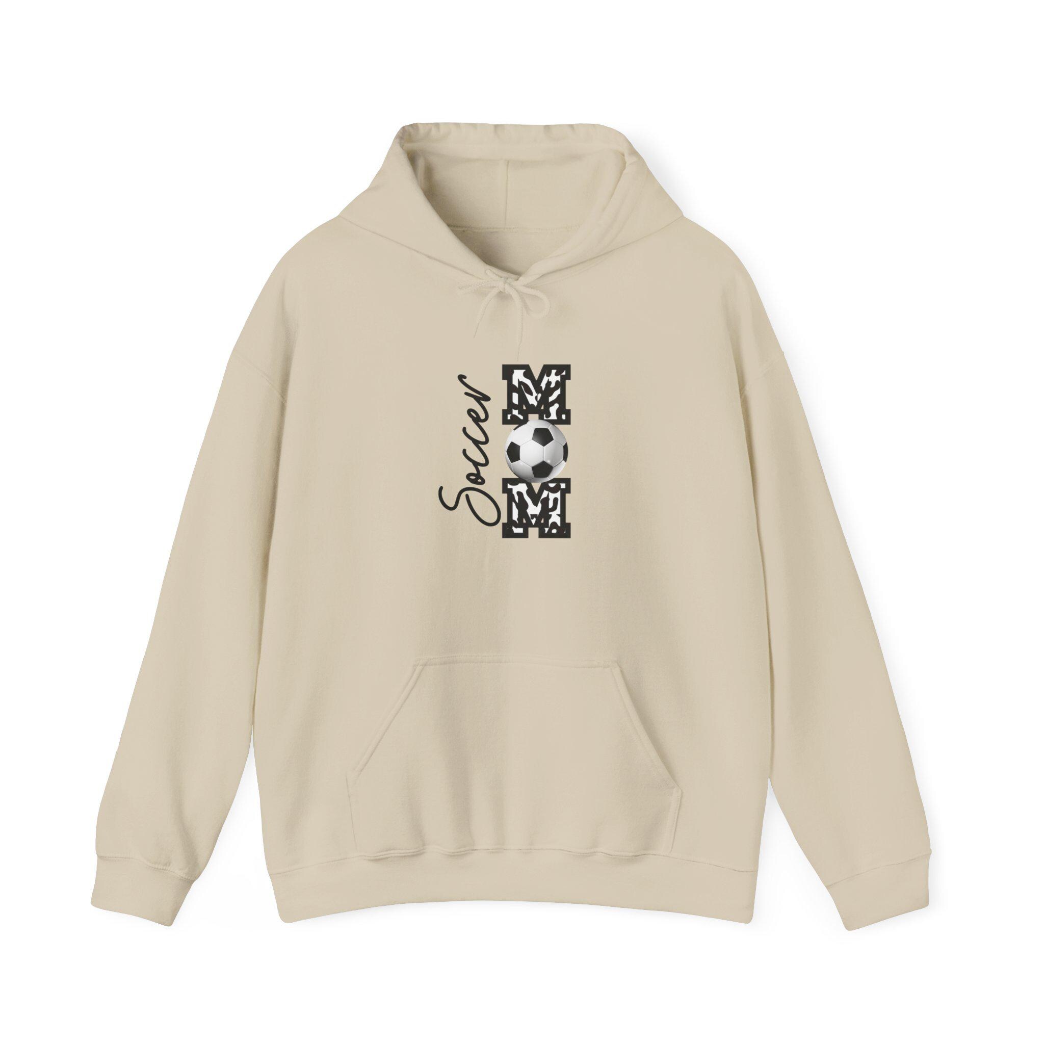 Soccer Mom:  Adult Hooded Sweatshirt