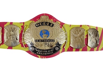 Hulkmania Legacy Championship Belt – 4mm Die Cast Metal Wrestling Title Replica