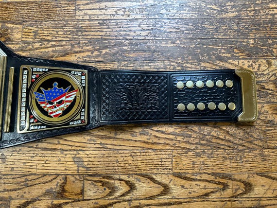 Undisputed WWE Championship Title Belt With Cody Rhodes Side