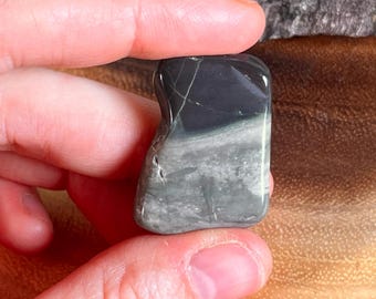 Natural Surface of the Moon Fancy Jasper Palm Stone | 15 grams weight | Freeform Rounded | 75 carats | Natural Fidget | Polished Tumbled FF