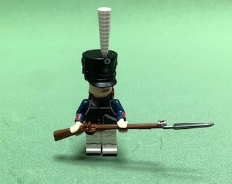 10 X Custom Prussian Guard Grenadier building block figure