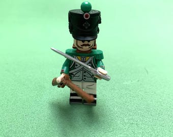 10 X Custom Italian Light Infantry building block figure