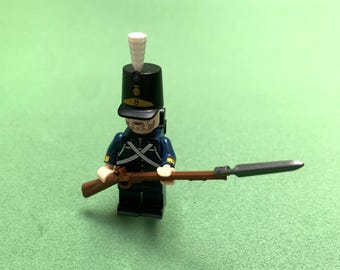 10 X Custom Portugese Line Infantry building block figure