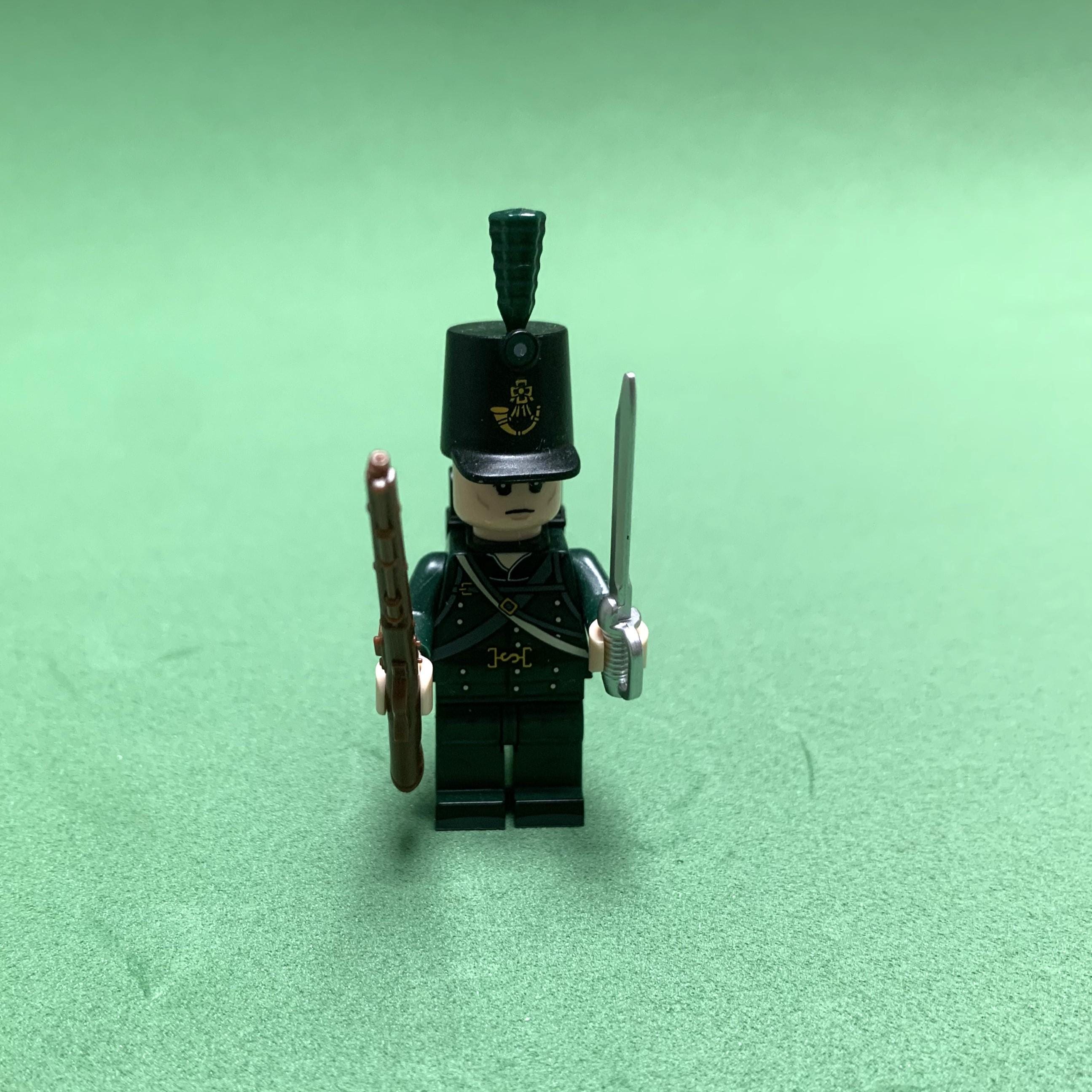 10 X Custom British 95th Rifles building block figure
