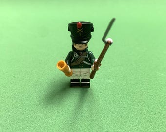 10 X Custom Russian Artillery soldier building block figure
